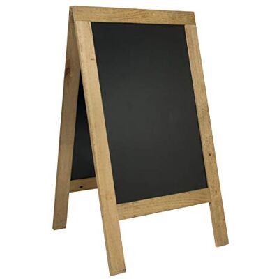 SECURIT Panneau Trottoir en Bois Naturel Haute Qualité 70X135cm Pour Restaurant, Bar, Café, Boutique Bois D’Échafaudage 75 x 135 cm Ardoise Pour Marqueur à Craie Liquide SECURIT Panneau Trottoir en Bois Naturel Haute Qualité 70X135cm Pour Restaurant, Bar, Café, Boutique Bois D’Échafaudage 75 x 135 cm Ardoise Pour Marqueur à Craie Liquide