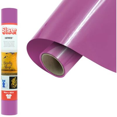 SISER EasyWeed Radiant Orchid, 30 x 50 cm, vinyle thermocollant SISER EasyWeed Radiant Orchid, 30 x 50 cm, vinyle thermocollant