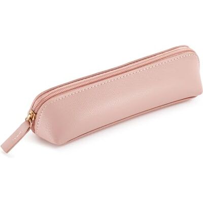 Miquelrius Trousse Ovale 1 Compartiment, Rose, Taille 190 x 55 x 30 mm, Matériau Extérieur et Poignée en Similicuir Cuir, Fermeture à Glissière, MR19204 Miquelrius Trousse Ovale 1 Compartiment, Rose, Taille 190 x 55 x 30 mm, Matériau Extérieur et Poignée en Similicuir Cuir, Fermeture à Glissière, MR19204