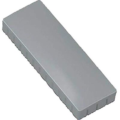 MAUL Aimants rectangles gris lot de 10 maintien fiable tenue sûre jusqu’à 1 kg, format plat facile à saisir, plastique résistant, idéal bureau école maison MAUL Aimants rectangles gris lot de 10 maintien fiable tenue sûre jusqu’à 1 kg, format plat facile à saisir, plastique résistant, idéal bureau école maison