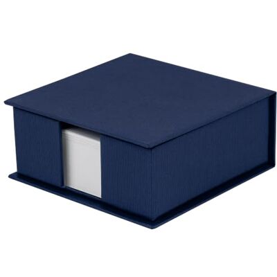 Rössler 1312452900 Distributeur à bloc-note S.O.H.O. 11 x 11 cm (Bleu marine) Rössler 1312452900 Distributeur à bloc-note S.O.H.O. 11 x 11 cm (Bleu marine)