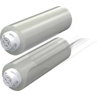 GBC Velocity Rouleau de plastification à froid brillant transparent Film de plastification haute brillance de 42,3 mètres pour jusqu'à 130 pochettes de plastification à froid A4 Chargement facile GBC Velocity Rouleau de plastification à froid brillant transparent Film de plastification haute brillance de 42,3 mètres pour jusqu'à 130 pochettes de plastification à froid A4 Chargement facile