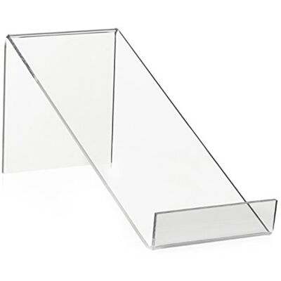 VITAdisplays Support de livres et porte-livres en plexiglas® d'origine (210 x 80 x 90 mm) VITAdisplays Support de livres et porte-livres en plexiglas® d'origine (210 x 80 x 90 mm)