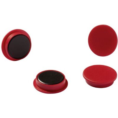 Durable 475203 Aimant Rond 21 mm Force 210 Rouge Lot de 20 Magnets Durable 475203 Aimant Rond 21 mm Force 210 Rouge Lot de 20 Magnets