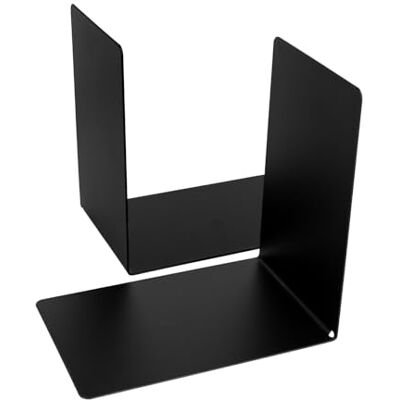 Westcott E-10244 00 Lot de 2 serre-livres robustes en métal 90 x 140 x 140 mm pour livres ou dossiers robustes avec épaisseur de 1,0 mm pour bureau et maison Westcott E-10244 00 Lot de 2 serre-livres robustes en métal 90 x 140 x 140 mm pour livres ou dossiers robustes avec épaisseur de 1,0 mm pour bureau et maison