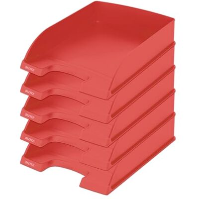 Leitz Corbeille à Courrier A4, 100% Recyclable, Compensé en CO2 & Certifié Blue Angel, Gamme Recycle, coloris Noir, 52275095 Leitz Corbeille à Courrier A4, 100% Recyclable, Compensé en CO2 & Certifié Blue Angel, Gamme Recycle, coloris Noir, 52275095