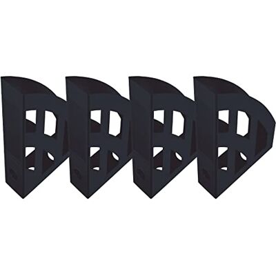Helit H2661095 The Green Bridge Lot de 4 porte-documents en plastique recyclé Motif ange bleu anthracite/noir Format A4-C4 Helit H2661095 The Green Bridge Lot de 4 porte-documents en plastique recyclé Motif ange bleu anthracite/noir Format A4-C4