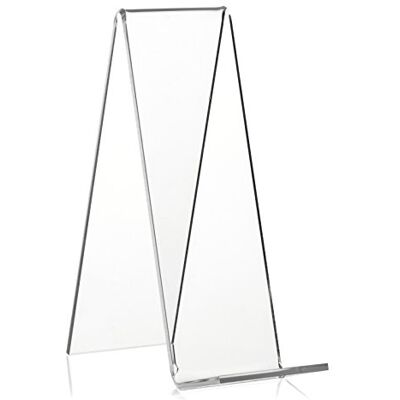 VITAdisplays ® Support de livre incliné en Plexiglas® (transparent, 15 cm) VITAdisplays ® Support de livre incliné en Plexiglas® (transparent, 15 cm)