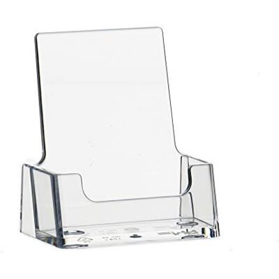 Taymar Lot de 10 Porte-Cartes de Visite en Format Portrait Transparent Taymar Lot de 10 Porte-Cartes de Visite en Format Portrait Transparent