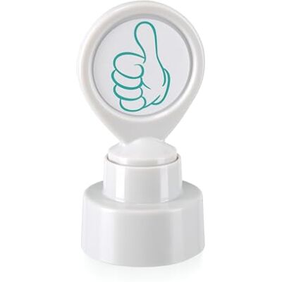 COLOP 148307 Tampon de motivation « Pouce vers le haut », blanc, 5 x 2 x 2 COLOP 148307 Tampon de motivation « Pouce vers le haut », blanc, 5 x 2 x 2