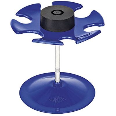 WEDO 064603 Porte-tampons à 6 compartiments Rond Bleu WEDO 064603 Porte-tampons à 6 compartiments Rond Bleu