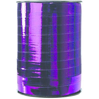 Ruban métallisé Clairefontaine - 250mx7mm - Violet - Emballage cadeau Ruban métallisé Clairefontaine - 250mx7mm - Violet - Emballage cadeau