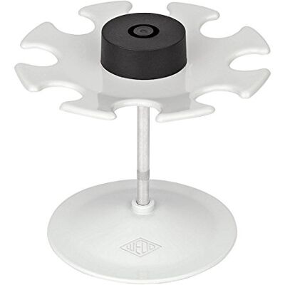 WEDO 064837 Porte-tampons à 8 compartiments Rond Gris lumière WEDO 064837 Porte-tampons à 8 compartiments Rond Gris lumière