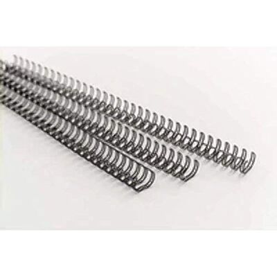 GBC RG810910 Lot de 100 Peignes métalliques WireBind Noir 14 mm GBC RG810910 Lot de 100 Peignes métalliques WireBind Noir 14 mm