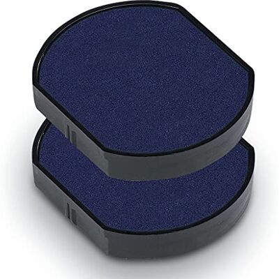 Trodat Lot de 2 coussins de rechange pour Printy Bleu 6/46030 Trodat Lot de 2 coussins de rechange pour Printy Bleu 6/46030
