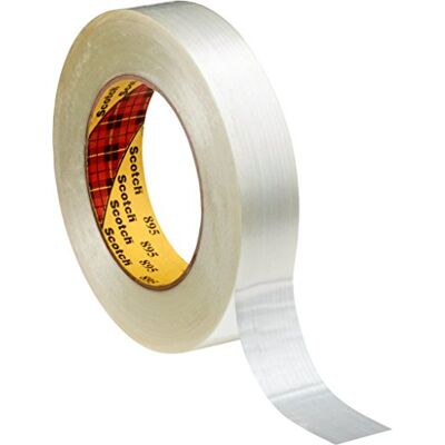 3M Scotch 895 Lot de 24 rubans adhésifs pour filament Transparent 38 mm x 50 m 0,15 mm 3M Scotch 895 Lot de 24 rubans adhésifs pour filament Transparent 38 mm x 50 m 0,15 mm