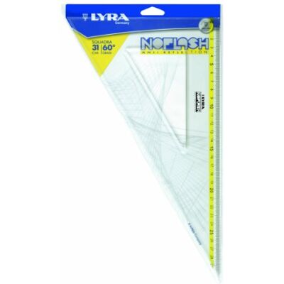 LYRA Fila Noflash Équerre 31 cm/60° en Sachet PVC LYRA Fila Noflash Équerre 31 cm/60° en Sachet PVC