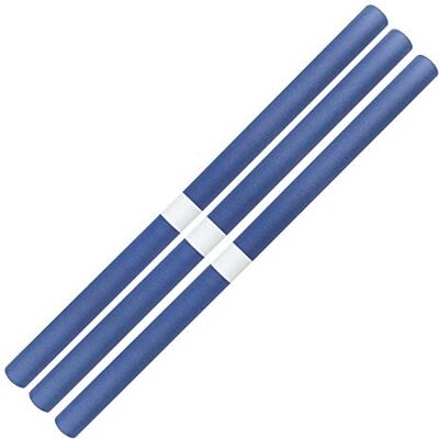 Idena 20096 Lot de 3 rouleaux de papier de protection pour livres Bleu 2 m x 50 cm Résistant à la décoloration Recyclable et biodégradable Idena 20096 Lot de 3 rouleaux de papier de protection pour livres Bleu 2 m x 50 cm Résistant à la décoloration Recyclable et biodégradable