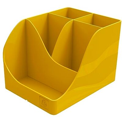 EXACOMPTA Réf. 69508D 1 Pot à crayons Pen-Wave Bee Blue Safran 5 compartiments 4 compartiments hauts pour les grands ustensibles et 1 compartiment bas pour les petits ustensiles EXACOMPTA Réf. 69508D 1 Pot à crayons Pen-Wave Bee Blue Safran 5 compartiments 4 compartiments hauts pour les grands ustensibles et 1 compartiment bas pour les petits ustensiles