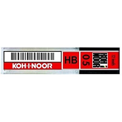 Koh-I-Noor Micromines 0,5 mm, 12 packs Koh-I-Noor Micromines 0,5 mm, 12 packs
