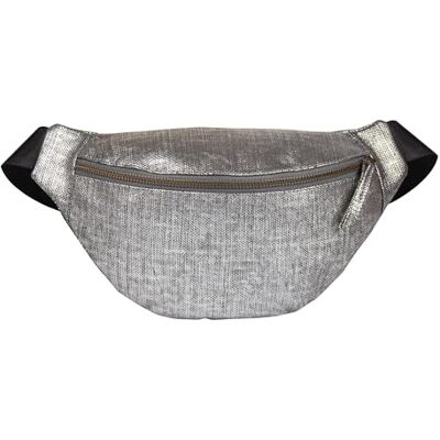 Clairefontaine 410204C Sac banane en cuir Kleopathra argent 30x16,2 cm Clairefontaine 410204C Sac banane en cuir Kleopathra argent 30x16,2 cm