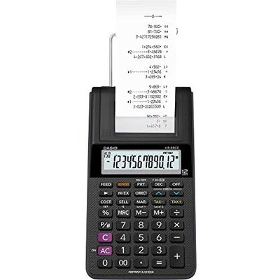 Casio HR8RCE Calculatrice Imprimante Semi Professionnelle Noir Casio HR8RCE Calculatrice Imprimante Semi Professionnelle Noir