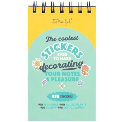 Mr. Wonderful Des autocollants multitâches pour égayer toutes tes tâches Mr. Wonderful Des autocollants multitâches pour égayer toutes tes tâches
