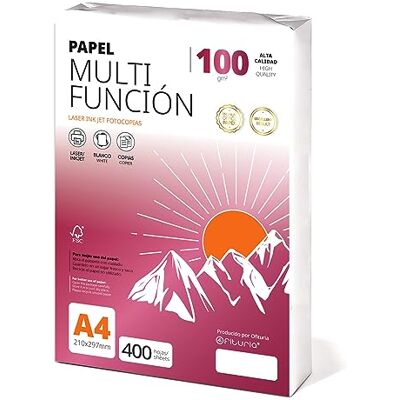 Unknown - A4 100g - 400 sheets - Multi-use - Printer paper Unknown - A4 100g - 400 sheets - Multi-use - Printer paper