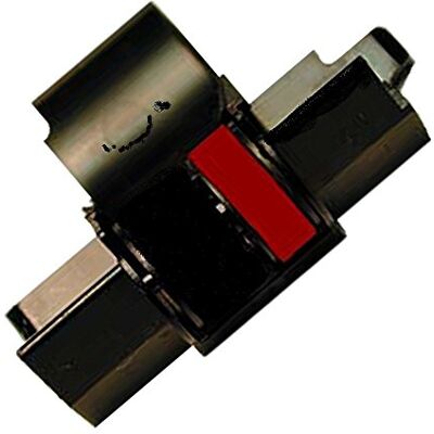 Casio Farbbandfabrik Rouleau encreur noir et rouge pour HR 150 TER- Pour HR50TER-Gr.745 Casio Farbbandfabrik Rouleau encreur noir et rouge pour HR 150 TER- Pour HR50TER-Gr.745