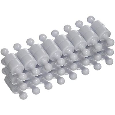 first4magnets Magnet Expert Blanc Quille Aimant Bureau et réfrigérateur (12mm de diamètre x 21 mm de haut) (paquet de 48) first4magnets Magnet Expert Blanc Quille Aimant Bureau et réfrigérateur (12mm de diamètre x 21 mm de haut) (paquet de 48)