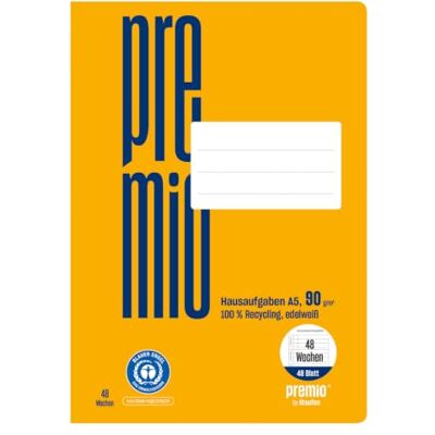 Staufen Green Cahier de textes – Format A5, 2 cahiers de 48 feuilles pour 48 semaines, papier recyclé 90 g/m², coins arrondis pour éviter les « oreilles d'âne » Staufen Green Cahier de textes – Format A5, 2 cahiers de 48 feuilles pour 48 semaines, papier recyclé 90 g/m², coins arrondis pour éviter les « oreilles d'âne »