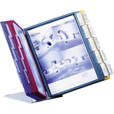 Durable 569900 Système de tableaux de table (Vario Table 20, avec 20 tableaux) multicolore Durable 569900 Système de tableaux de table (Vario Table 20, avec 20 tableaux) multicolore