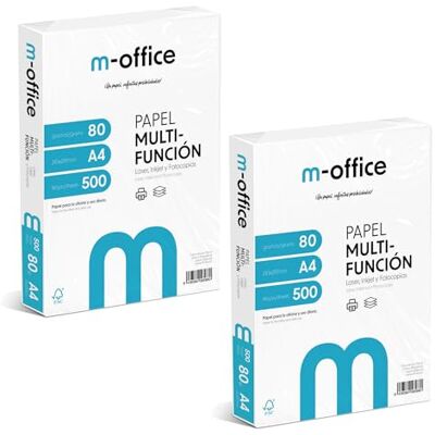 OFITURIA Papier Multifonction A4 80g - 2500 Feuilles OFITURIA Papier Multifonction A4 80g - 2500 Feuilles