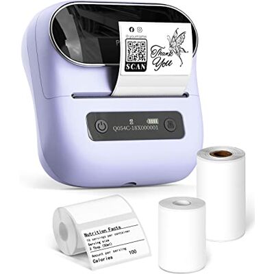Phomemo M220 Imprimante étiquette Bluetooth pour codes-barres, adresse, maison, mailing, petite entreprise, vêtements Phomemo M220 Imprimante étiquette Bluetooth pour codes-barres, adresse, maison, mailing, petite entreprise, vêtements