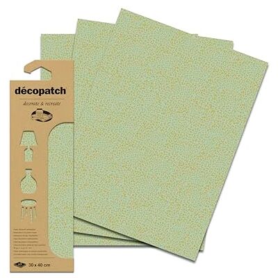 décopatch C870C Pochette 3 Feuilles Foil Ref 870 décopatch C870C Pochette 3 Feuilles Foil Ref 870