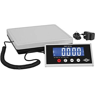 WEDO 507605005 50 Plus Pèse-colis avec fonction de comptage 50 Plus avec bloc d'alimentation 50 kg/5 g WEDO 507605005 50 Plus Pèse-colis avec fonction de comptage 50 Plus avec bloc d'alimentation 50 kg/5 g