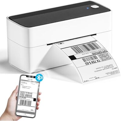 Phomemo Imprimante d'étiquettes Bluetooth DHL Thermique 4 x 6 Étiqueteuse Bluetooth pour codes à barres, Amazon, Etsy, Shopify, Royal Mail, DHL, FedEx, UPS-Noir Phomemo Imprimante d'étiquettes Bluetooth DHL Thermique 4 x 6 Étiqueteuse Bluetooth pour codes à barres, Amazon, Etsy, Shopify, Royal Mail, DHL, FedEx, UPS-Noir