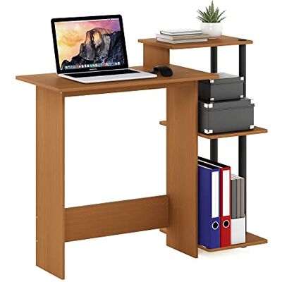 Furinno Bureau Portable Compact et Élégant - Bureau Furinno Bureau Portable Compact et Élégant - Bureau