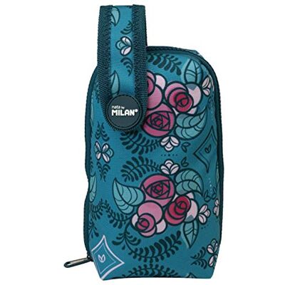 MILAN Kit Un Estuche Con Contenido Modernist Trousses, 19 cm, Turquoise (Turquesa), Turquoise (Turquesa), 19 centimeters, Trousses MILAN Kit Un Estuche Con Contenido Modernist Trousses, 19 cm, Turquoise (Turquesa), Turquoise (Turquesa), 19 centimeters, Trousses