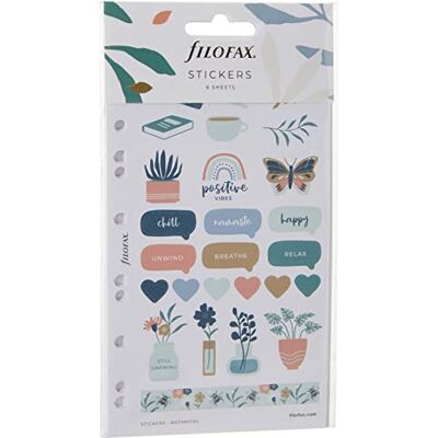 Filofax Accessories 132815 Stickers botaniques Filofax Accessories 132815 Stickers botaniques