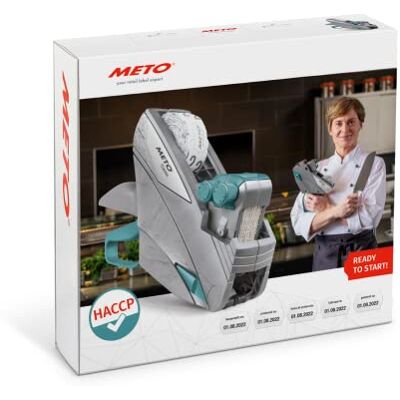 Meto HACCP 30004658 Kit d'étiquetage professionnel pour aliments (2 lignes, 20 chiffres pour étiquettes de 26 x 16 mm, prêt à l'emploi) 1 lot d'étiquettes de prix Gris/rouge Meto HACCP 30004658 Kit d'étiquetage professionnel pour aliments (2 lignes, 20 chiffres pour étiquettes de 26 x 16 mm, prêt à l'emploi) 1 lot d'étiquettes de prix Gris/rouge