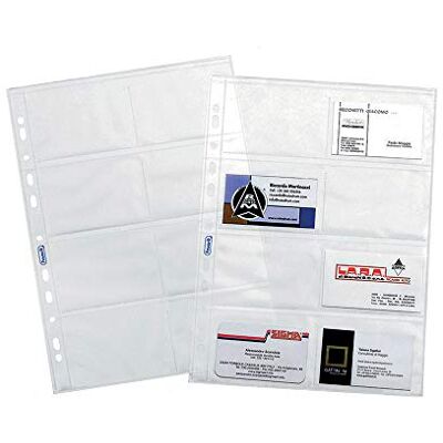 Favorit 10 pochettes perforées Porte 16 cartes visite 1728 21,7 x 30,5 Favorit 10 pochettes perforées Porte 16 cartes visite 1728 21,7 x 30,5
