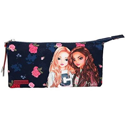 Depesche - TOPModel Wintery Blossom, env. Dimensions : 22 x 10 x 3 cm-3 Compartiments-Une avec Fermeture éclair-Idéal pour Les Crayons et Les Accessoires de Maquillage, 10203077, Multicolor Depesche - TOPModel Wintery Blossom, env. Dimensions : 22 x 10 x 3 cm-3 Compartiments-Une avec Fermeture éclair-Idéal pour Les Crayons et Les Accessoires de Maquillage, 10203077, Multicolor