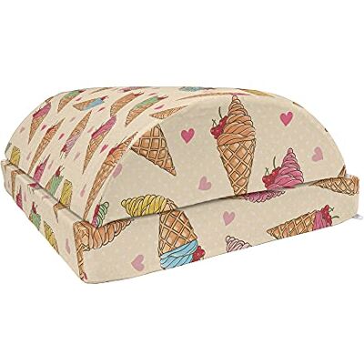 ABAKUHAUS Dessert Repose-pieds Cône gaufré Dos antidérapant Ergonomique Réglable En mousse à mémoire de forme Pour le bureau 30 cm x 44 cm Multicolore ABAKUHAUS Dessert Repose-pieds Cône gaufré Dos antidérapant Ergonomique Réglable En mousse à mémoire de forme Pour le bureau 30 cm x 44 cm Multicolore