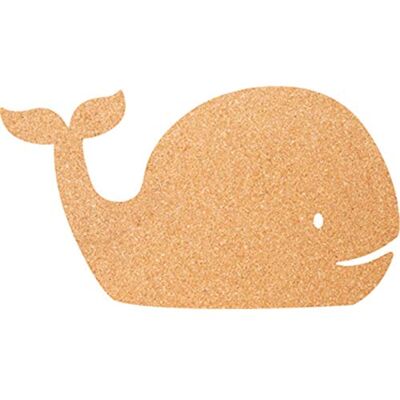 SECURIT Tableau Pot Tableau en liège avec 6 épingles, montage mural, 30 x 45 cm (Cb-pot) Baleine marron SECURIT Tableau Pot Tableau en liège avec 6 épingles, montage mural, 30 x 45 cm (Cb-pot) Baleine marron