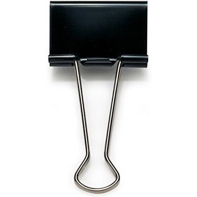 Rapesco Pince double clip Noir 50 mm Lot de 100 (Import Royaume Uni) Rapesco Pince double clip Noir 50 mm Lot de 100 (Import Royaume Uni)