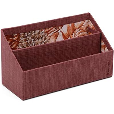 Clairefontaine Rhodia 120037C Rhodia Orange Botanique Posthouder, 25 x 10 x 14 cm motief kunstleer Amarant Clairefontaine Rhodia 120037C Rhodia Orange Botanique Posthouder, 25 x 10 x 14 cm motief kunstleer Amarant