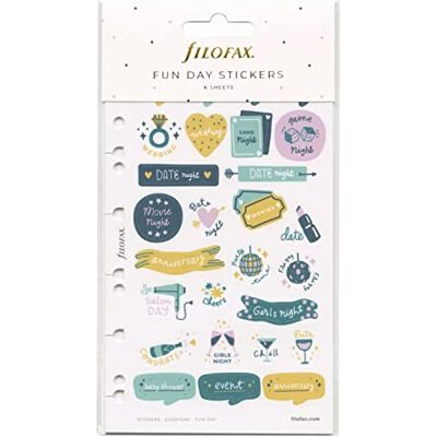 Filofax Accessoires Everyday Fun Days Stickers Filofax Accessoires Everyday Fun Days Stickers