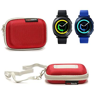 Navitech Housse étui Rouge Compatible avec Samsung Gear Sport Navitech Housse étui Rouge Compatible avec Samsung Gear Sport