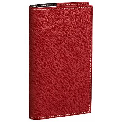 QUO VADIS Club PORTE-CARTES DE VISITE 12x21cm Rouge Cerise QUO VADIS Club PORTE-CARTES DE VISITE 12x21cm Rouge Cerise